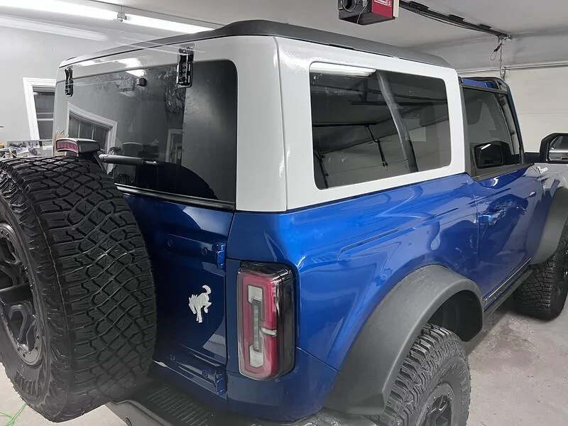 Ford Bronco Terminated's Bronco FE Build w/ Wrapped White Top & Mirrors i-5nhSvFk-L