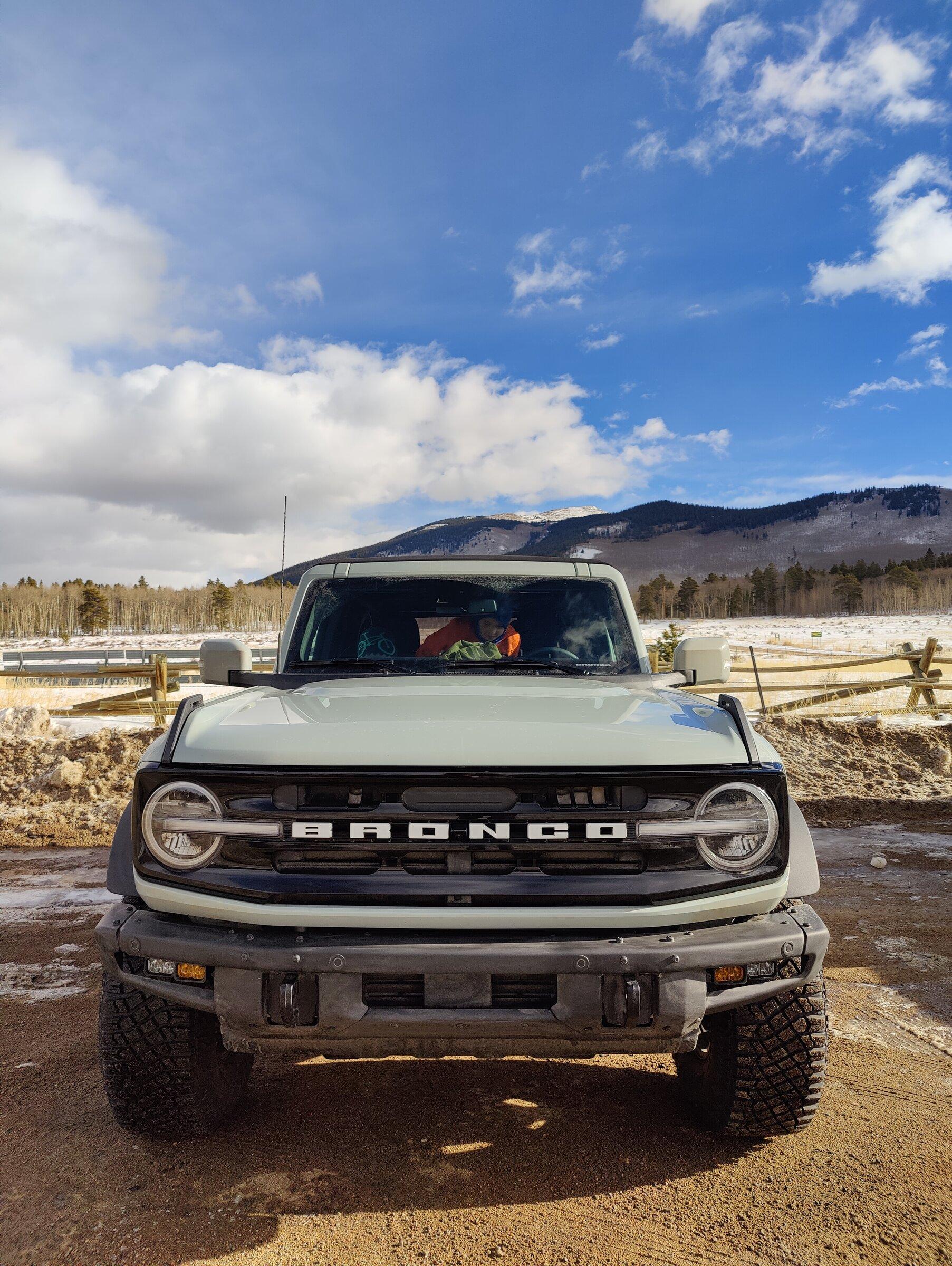 Ford Bronco Alternate Fog Pocket Solution Installed IMG_20220108_095624