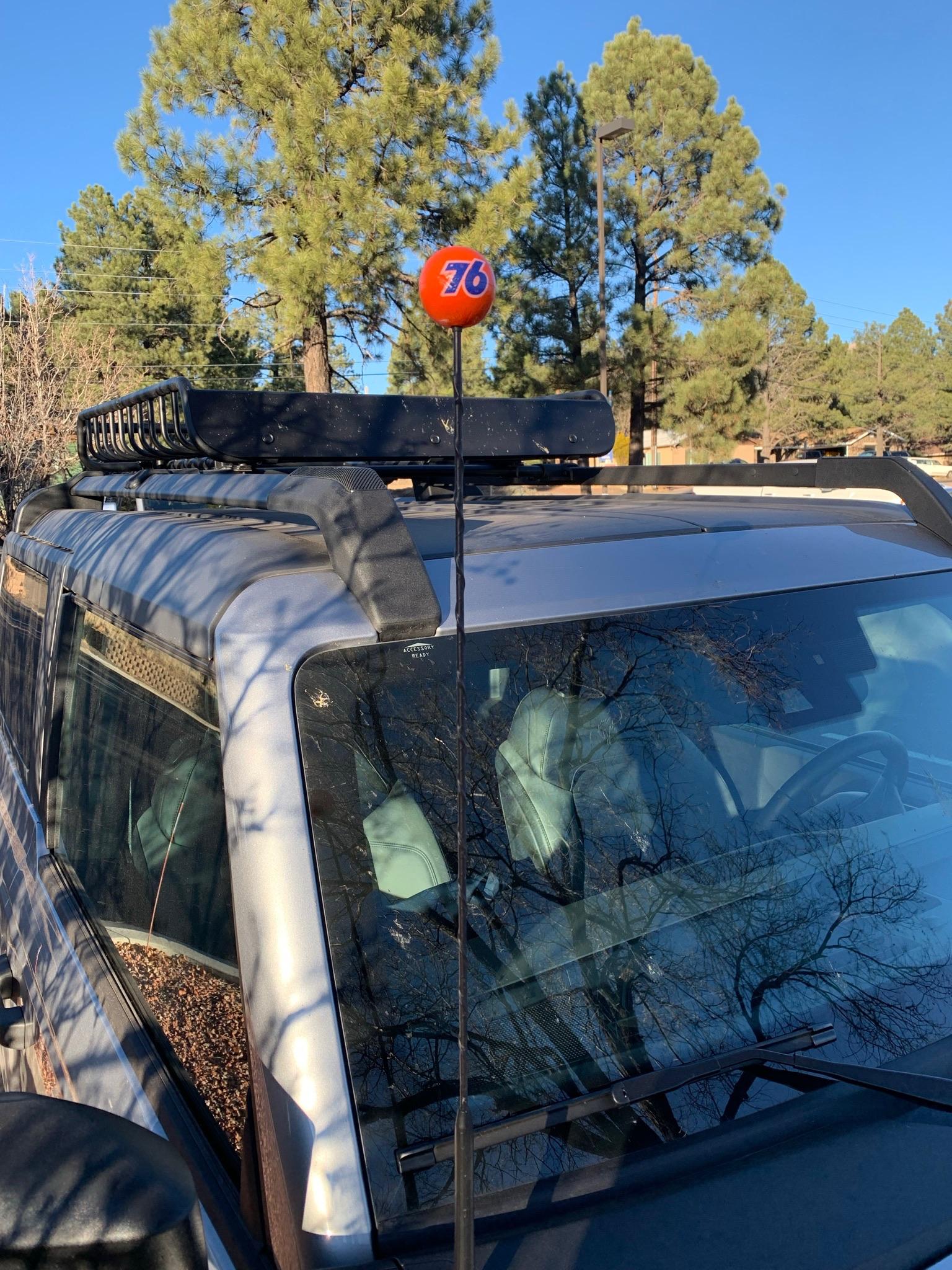 Ford Bronco What's everyone doing with their antenna? A60D4035-500F-458E-B853-D985B709B5C6