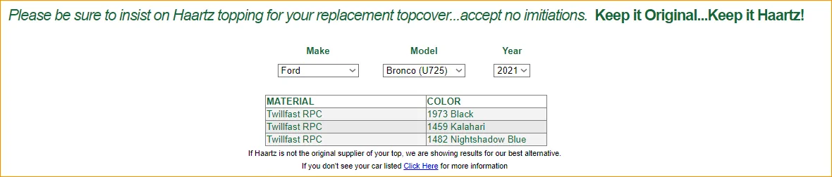 Ford Bronco How to Clean Soft Tops (outer)? 1641923414673