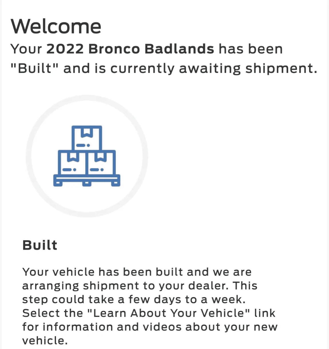 Ford Bronco 🛠 1/3/22 Build Week Group Screenshot_20220111-125728