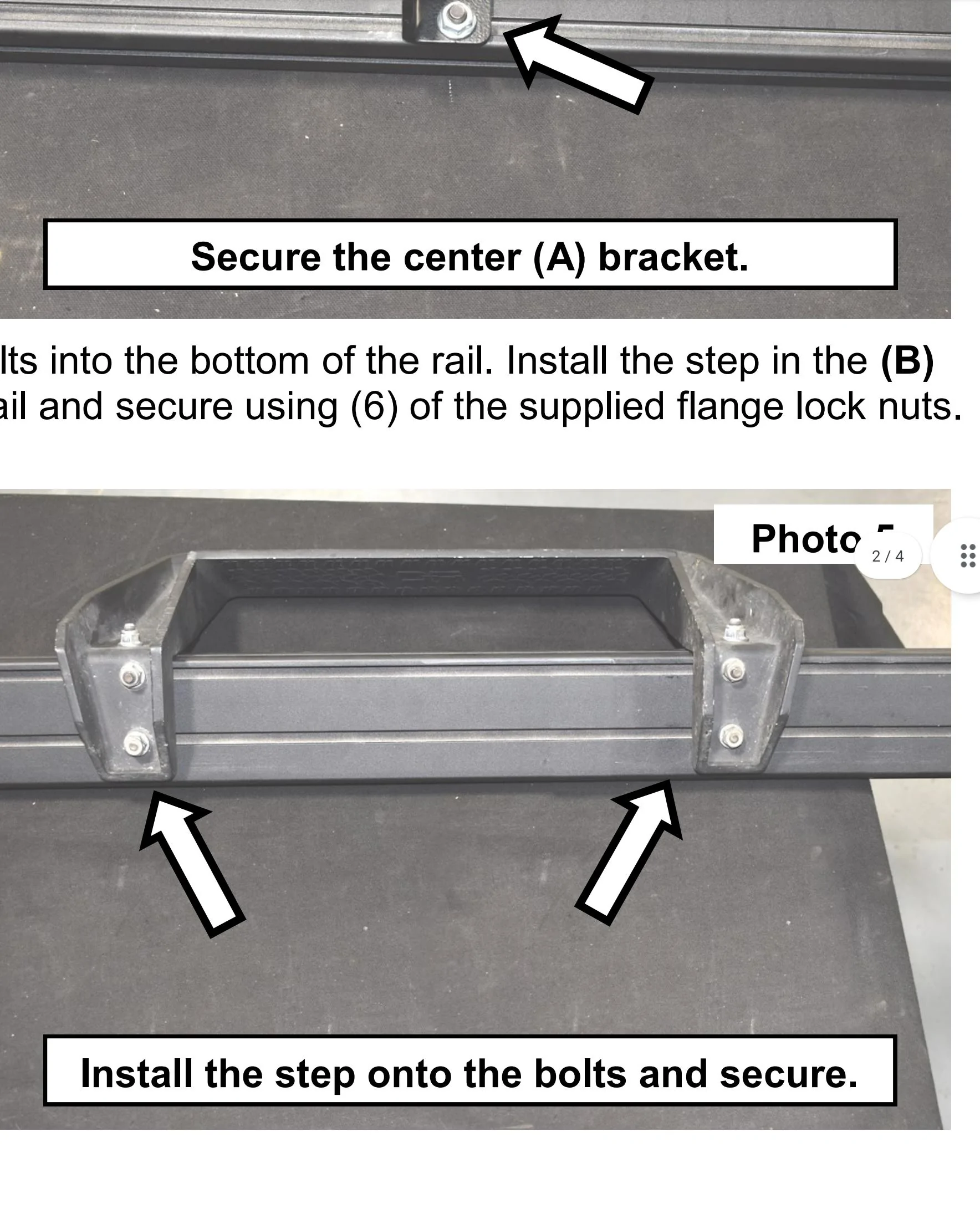 Ford Bronco Rough Country SR2 Side Steps / Rock Rails - Steps aren't really removable.. Screenshot_20220111-170727_Driv