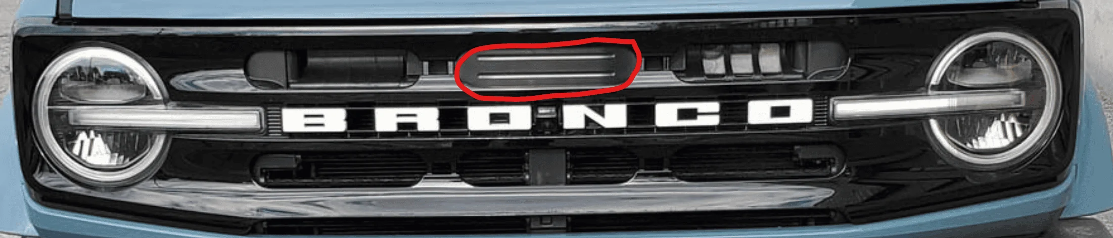 Ford Bronco Outer Banks Grille Question Screenshot 2022-01-12 120911