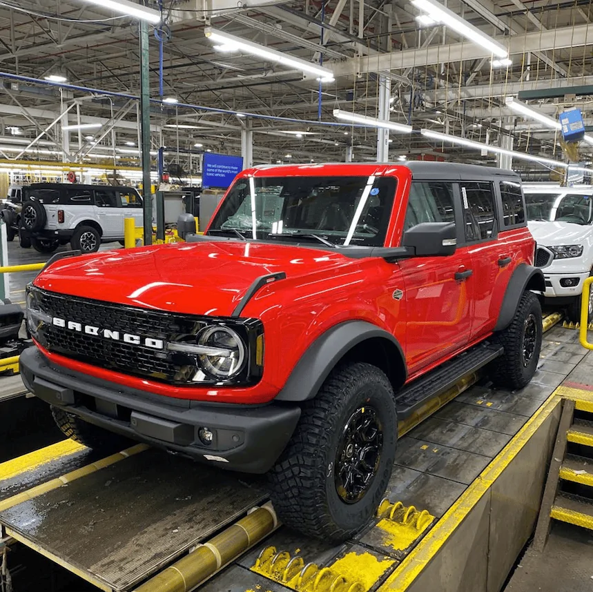 Ford Bronco 🛠 12/20/21 Build Week Group Bronco 2022 Production line image 2022-01-12 at 2.11.32 PM