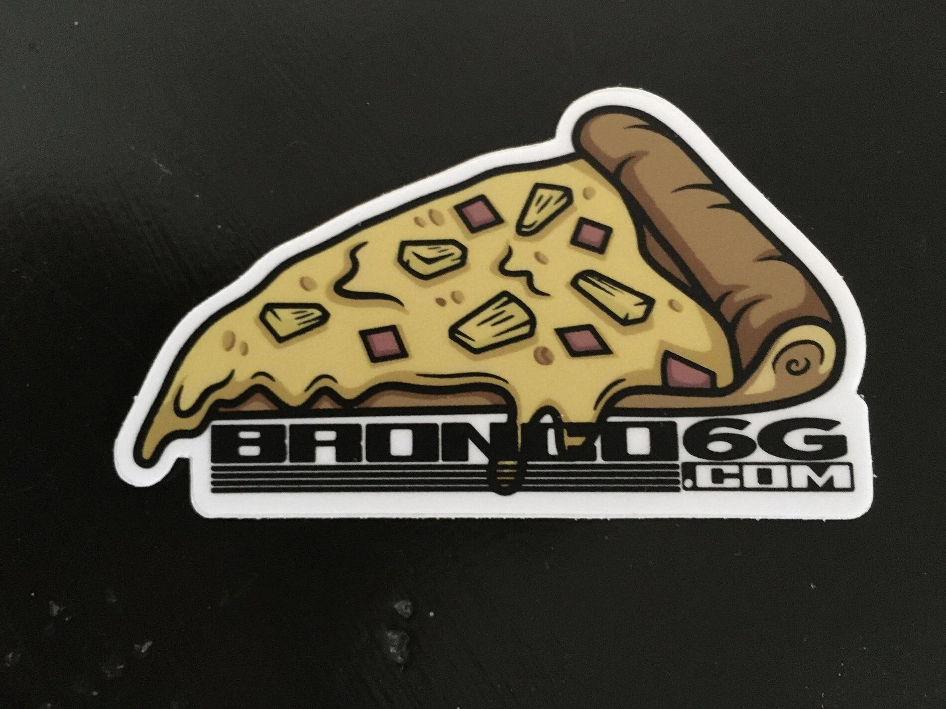 Ford Bronco Pineapple Pizza Bronco6G Sticker! 1597428088091