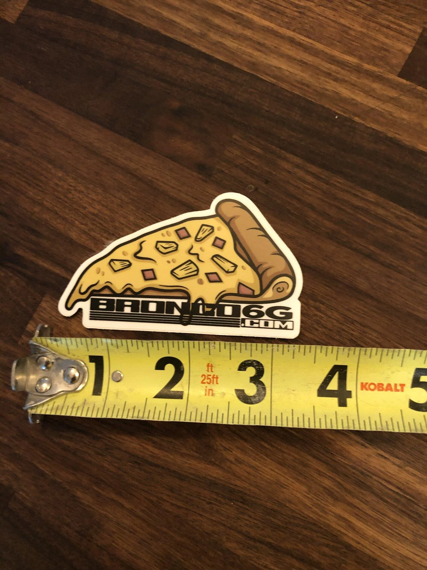 Ford Bronco Pineapple Pizza Bronco6G Sticker! 44767072-8948-45E3-8304-FE2C05D531E0