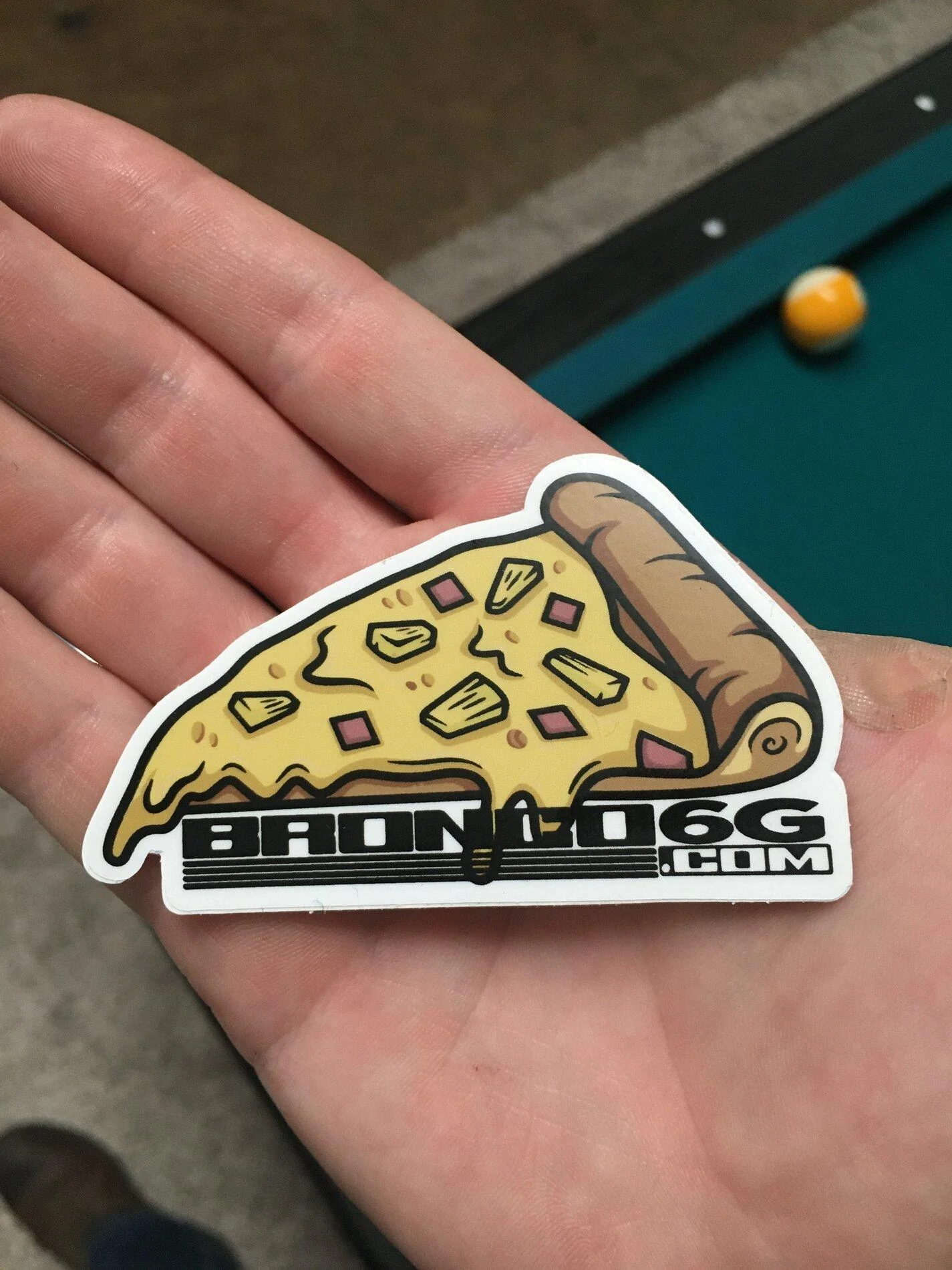 Ford Bronco Pineapple Pizza Bronco6G Sticker! 750A0FFC-DB31-4D7D-8C41-1A6C20D7F587