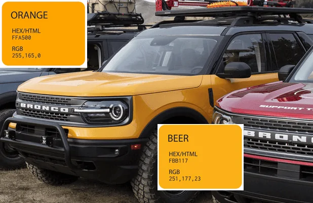 Ford Bronco Color Comparison 1597663785860