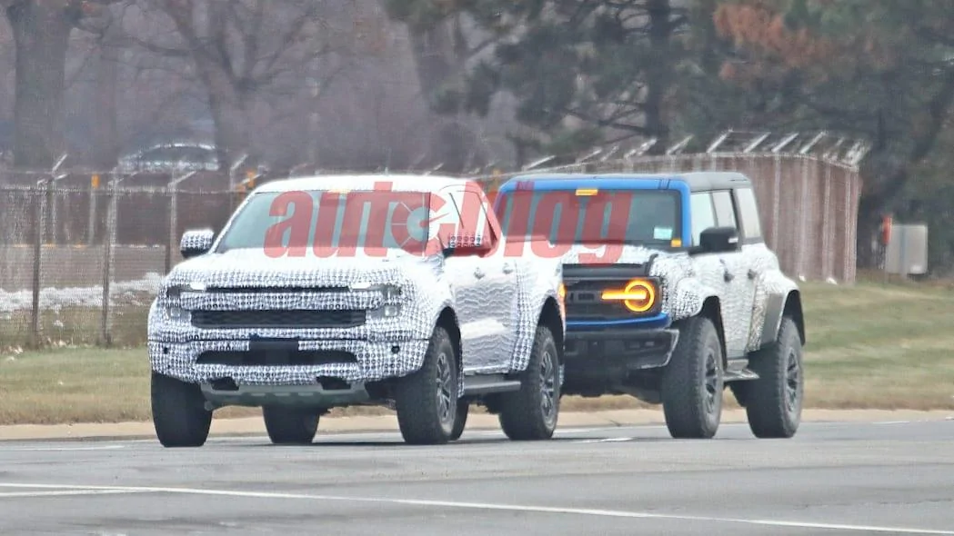 Ford Bronco 🦖 Ranger Raptor Drops Camo to Show Muscular Body & Revised Front Fascia Ranger_Raptor_015