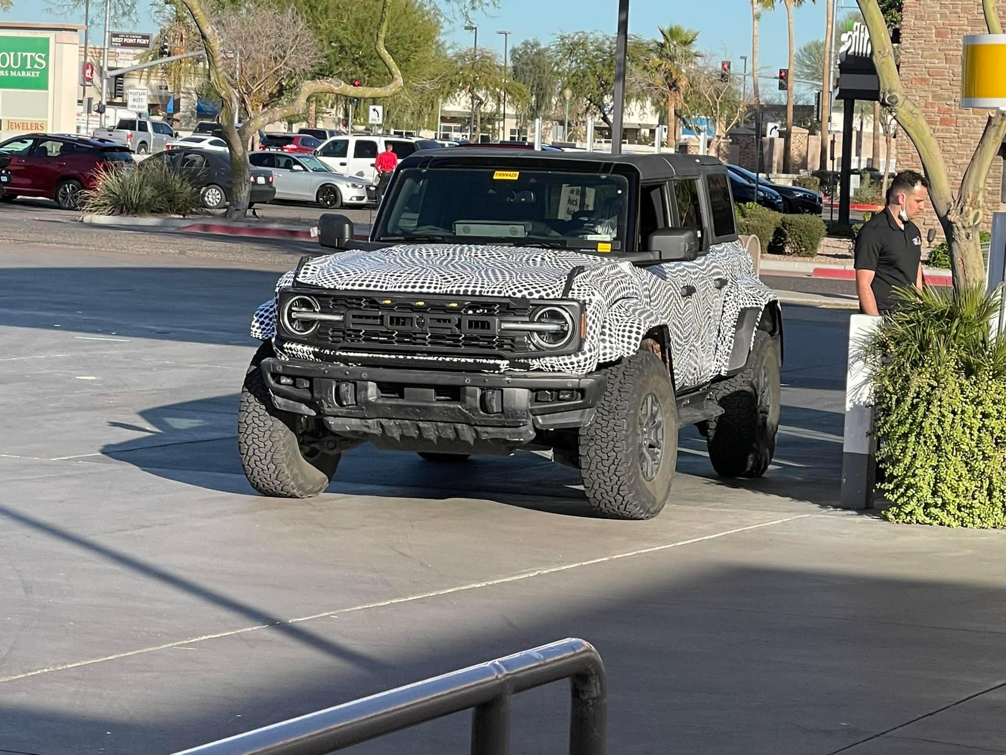 Ford Bronco Found Bronco Raptor w/ interior red trim accents and Ranger Raptors 843392_10224065392877539_8095420919272404724_n-