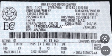 Ford Bronco 🛠 12/20/21 Build Week Group base door tag (2)