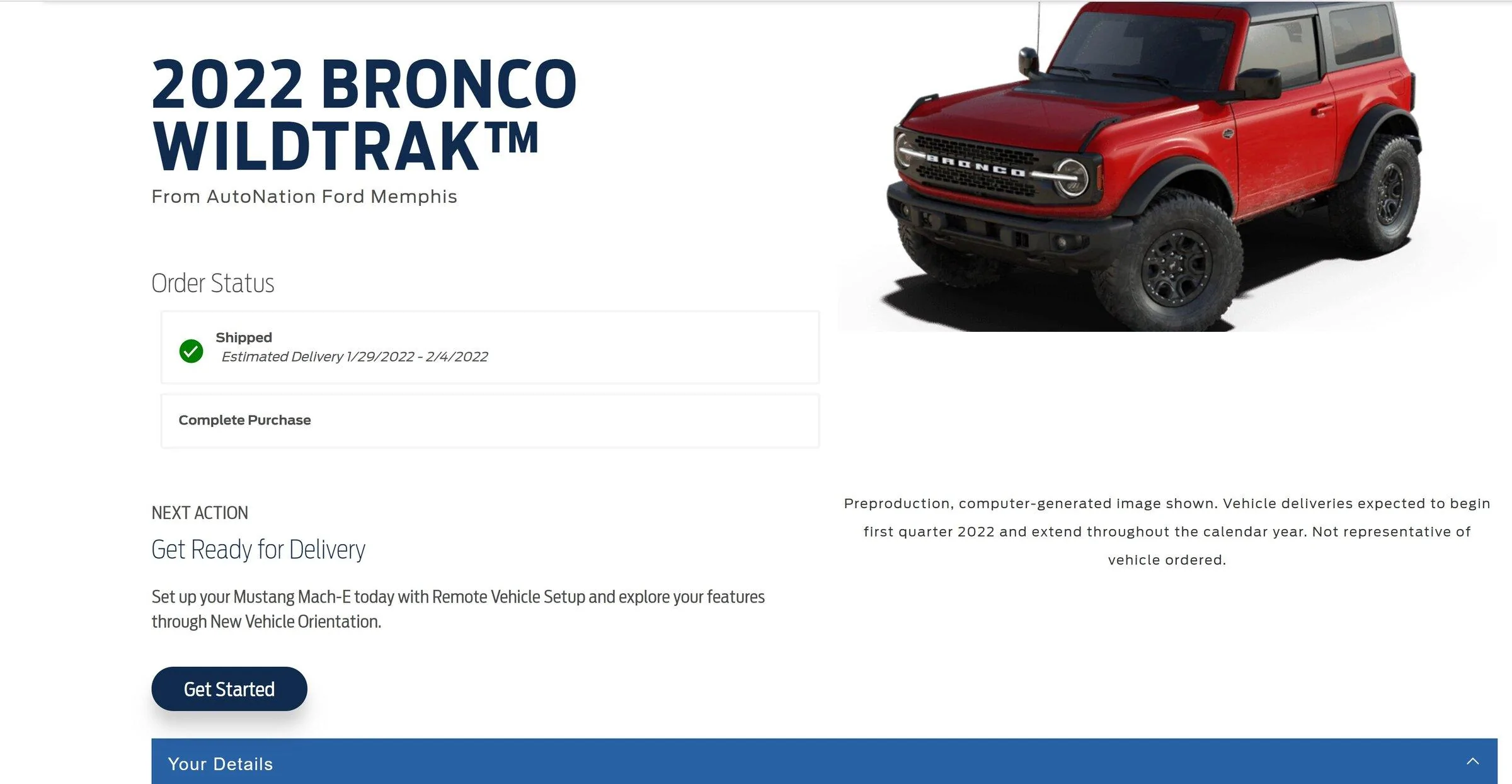 Ford Bronco 🛠 1/3/22 Build Week Group mach 