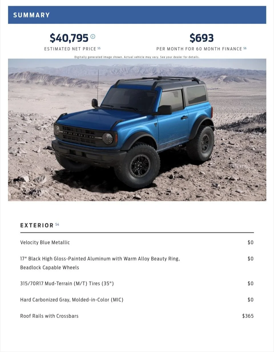 Ford Bronco Base Bronco IS NOT going anywhere 2075910A-F7A2-4CE4-866B-C3A93F3D54EE