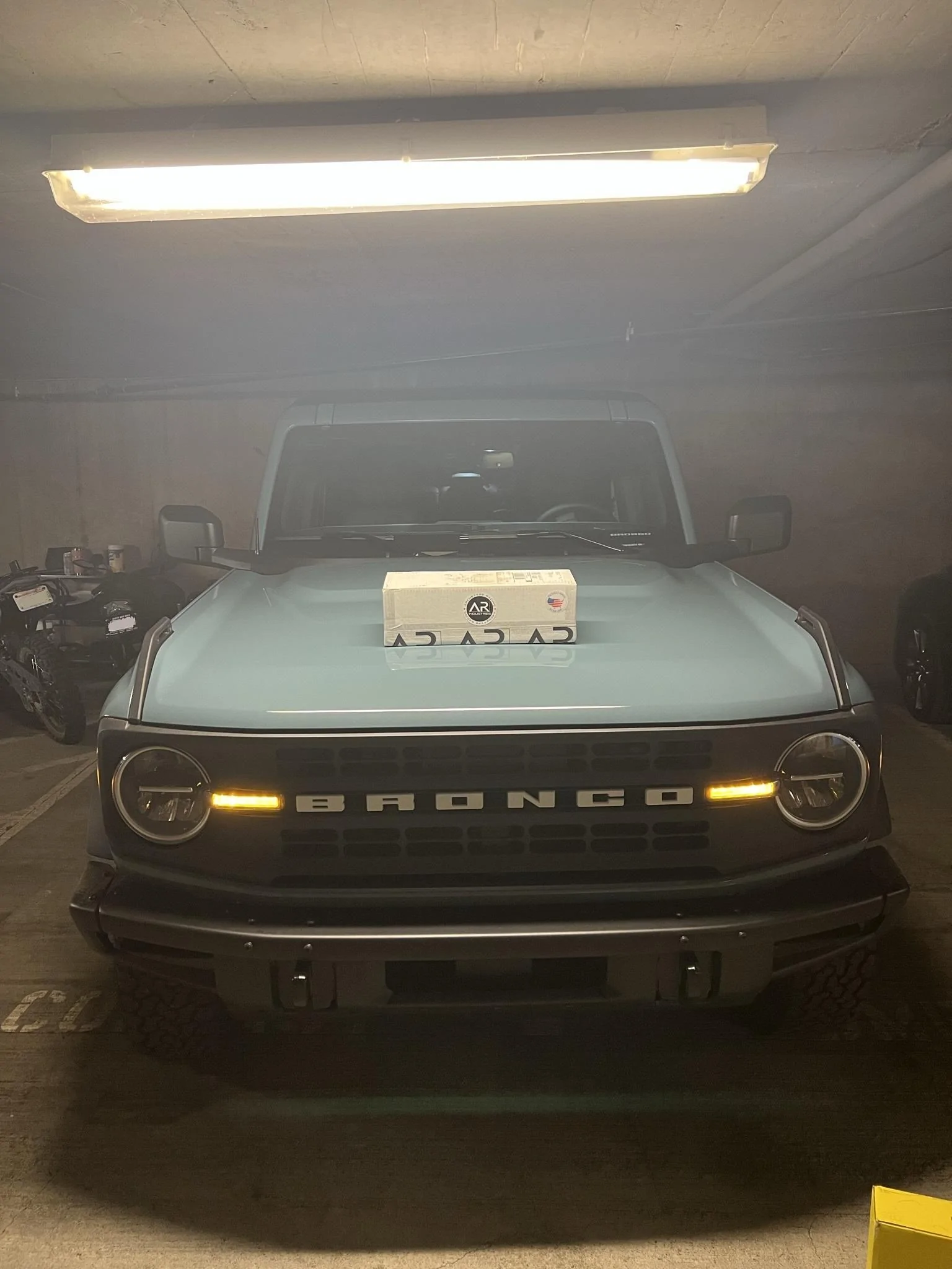 Ford Bronco Installed Archetype Racing BYOD Rail - Tech Bronze IMG_0254