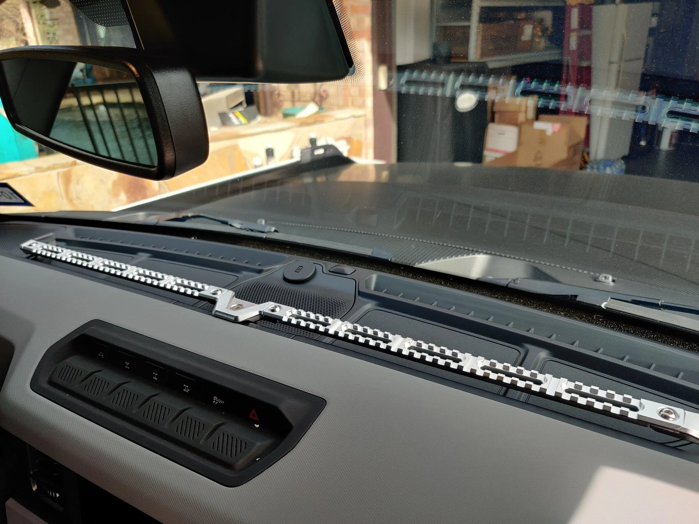 Ford Bronco Installed Archetype Racing BYOD Rail - Tech Bronze IMG_20220114_133128