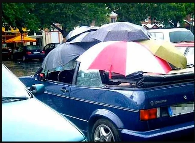 Ford Bronco Emergency Rain Cover for MIC? Umbrellas