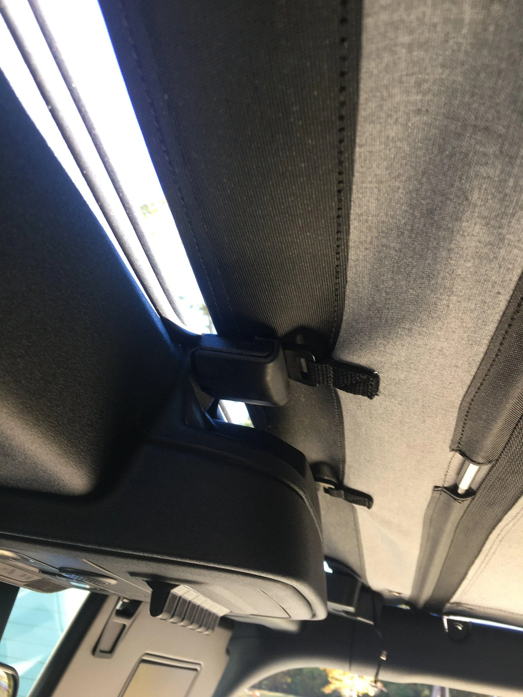 Ford Bronco Emergency Rain Cover for MIC? closed