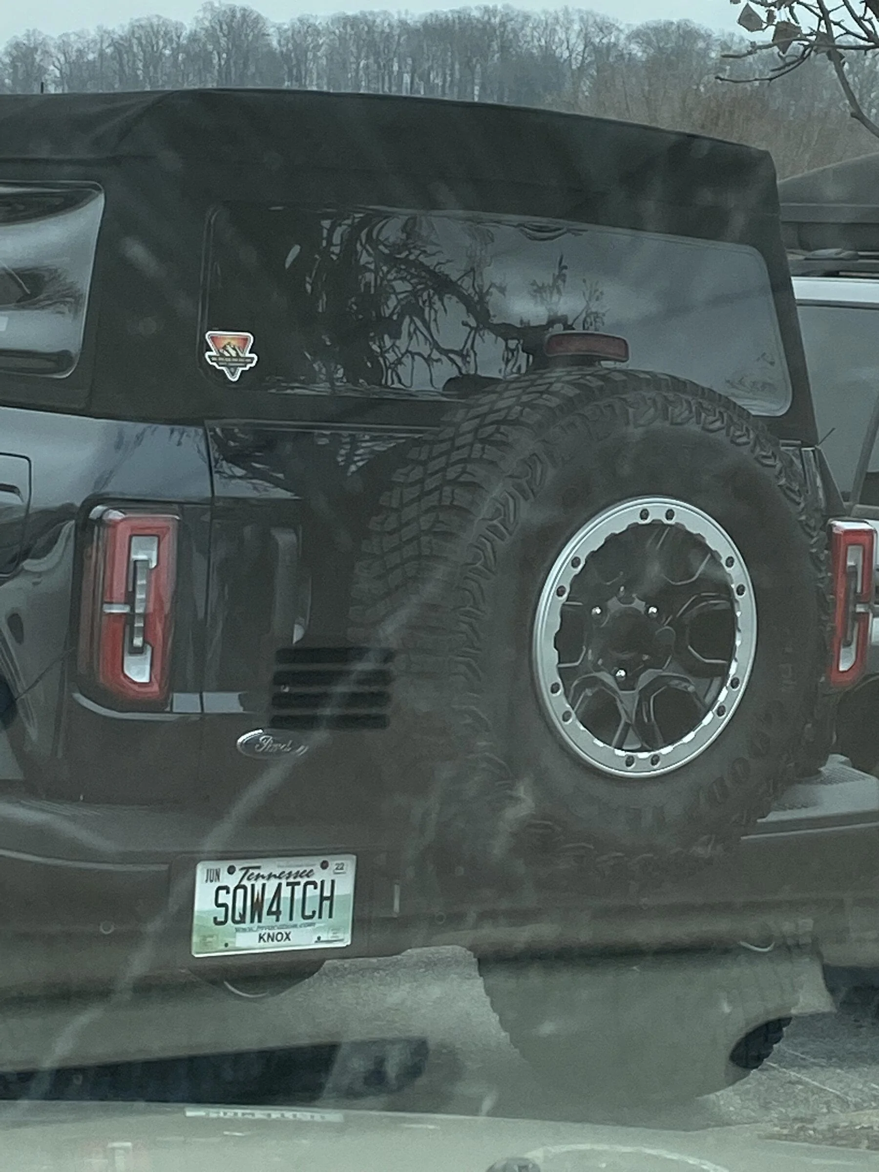 Ford Bronco Love this vanity plate SQW4TCH 9BAA0A88-C469-4366-851E-65C8675AA85E