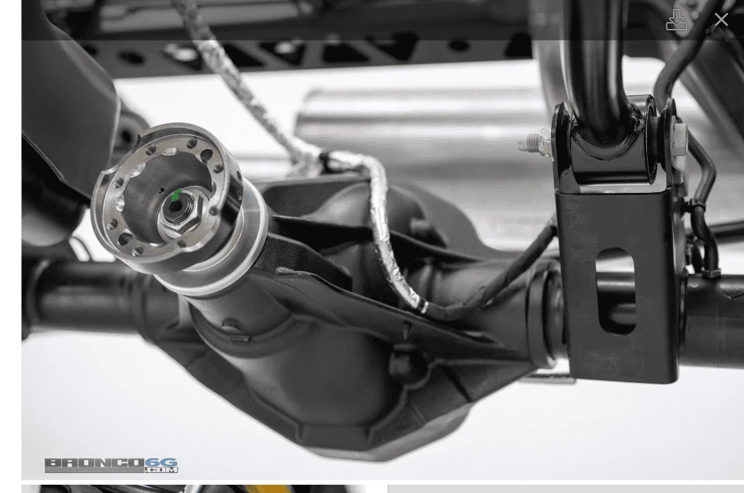 Ford Bronco 2022 Bronco has rear sway bar UPDATE: POLL ADDED 1642282735800