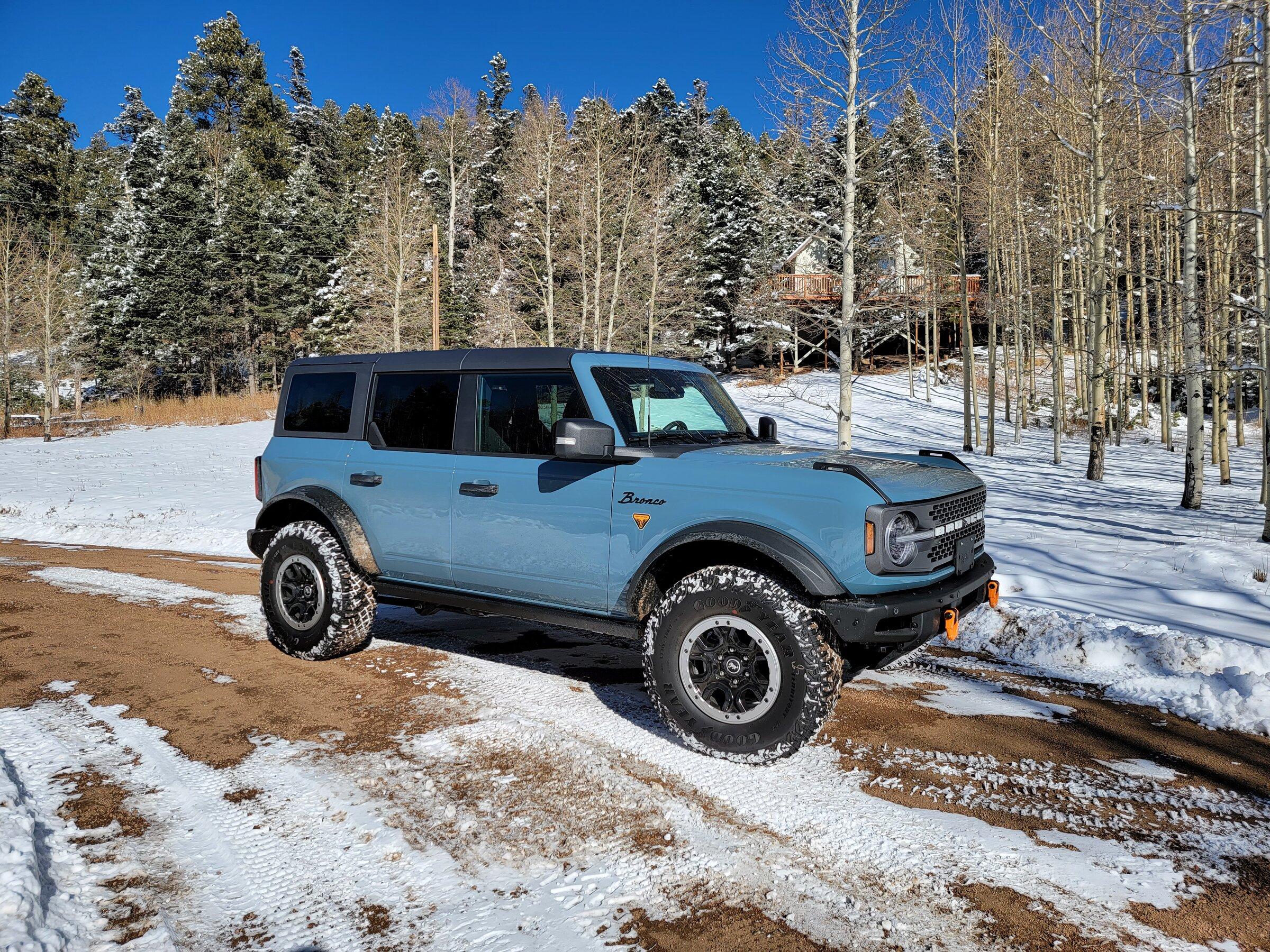 Ford Bronco Weather pics with your Broncos? Bronco 2
