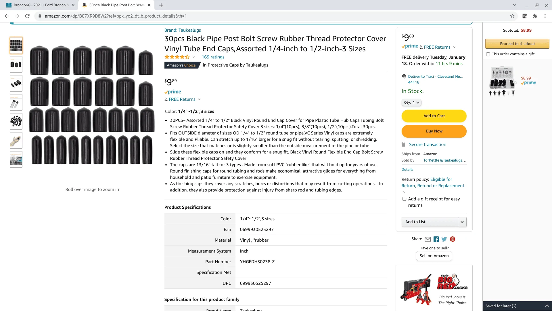 Ford Bronco Solution for popping/rattling MIC top! Screenshot 2022-01-16 10.06.02 AM