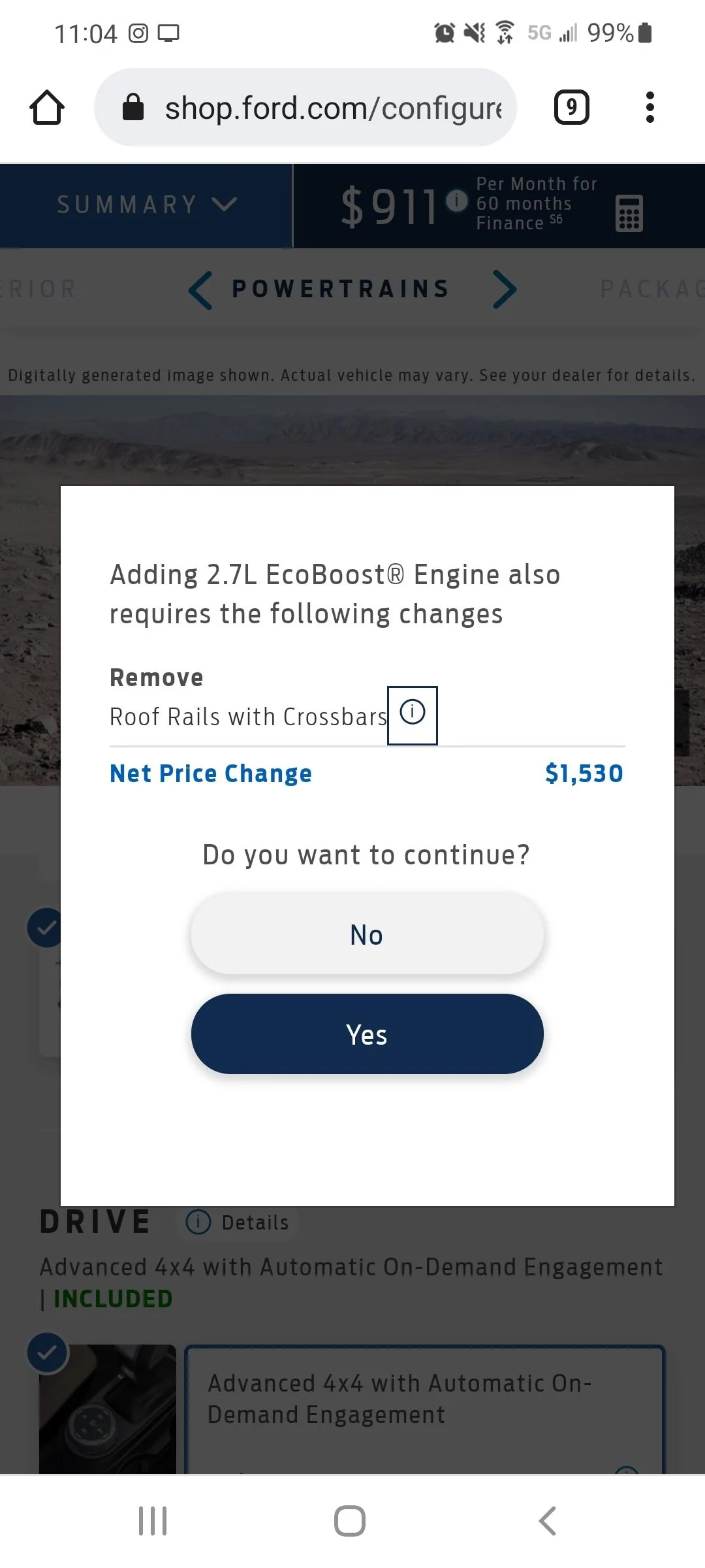 Ford Bronco 2022 Bronco has rear sway bar UPDATE: POLL ADDED Screenshot_20220116-110420_Chrom