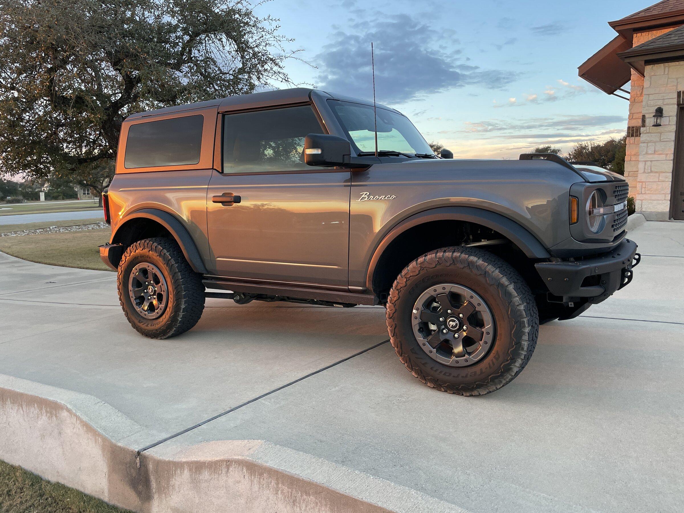 Ford Bronco 35s on optional Badlands rims? 529AC9E8-65A0-4AFF-A8B6-2BA846A96CDB