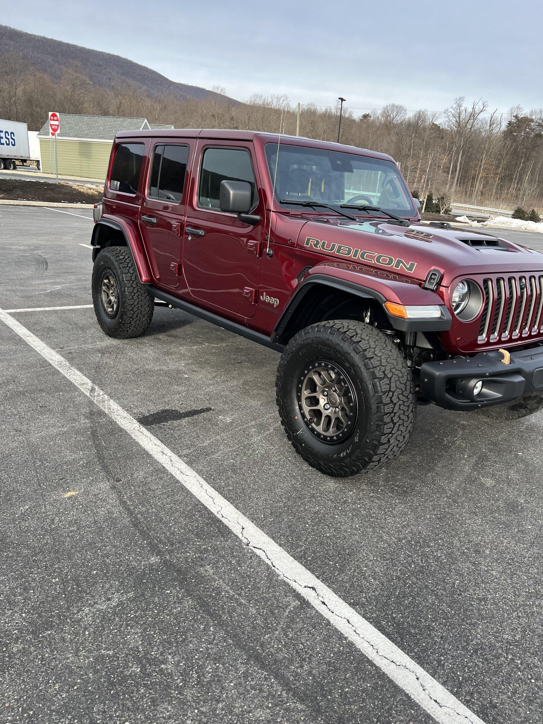 Ford Bronco Picked up my wife’s 392 Wrangler. Some comparisons to my First Edition Bronco 35797137-6BF5-4D82-B848-896F2643298F