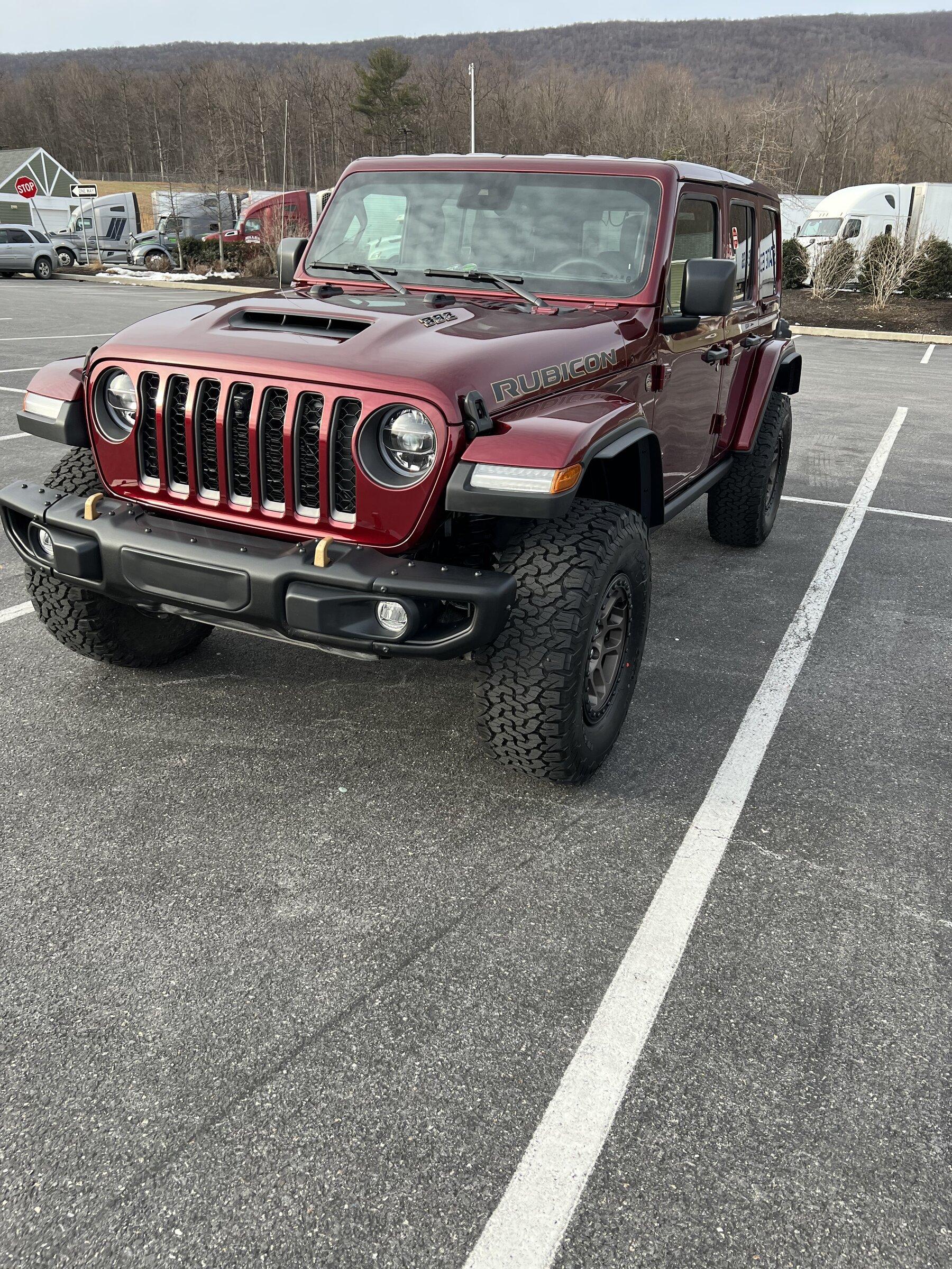 Ford Bronco Picked up my wife’s 392 Wrangler. Some comparisons to my First Edition Bronco 42EE7670-0A5F-4730-A45B-FF8C7CC4109F