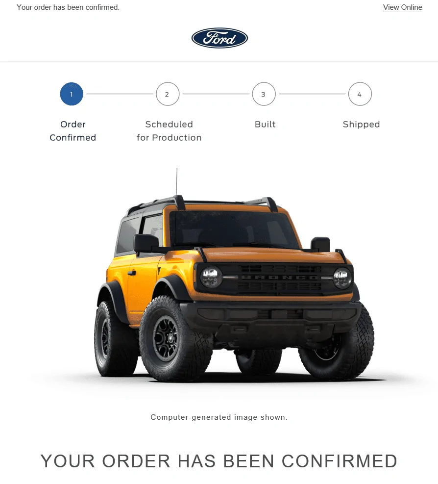 Ford Bronco Hey what's up broncoConfirmed