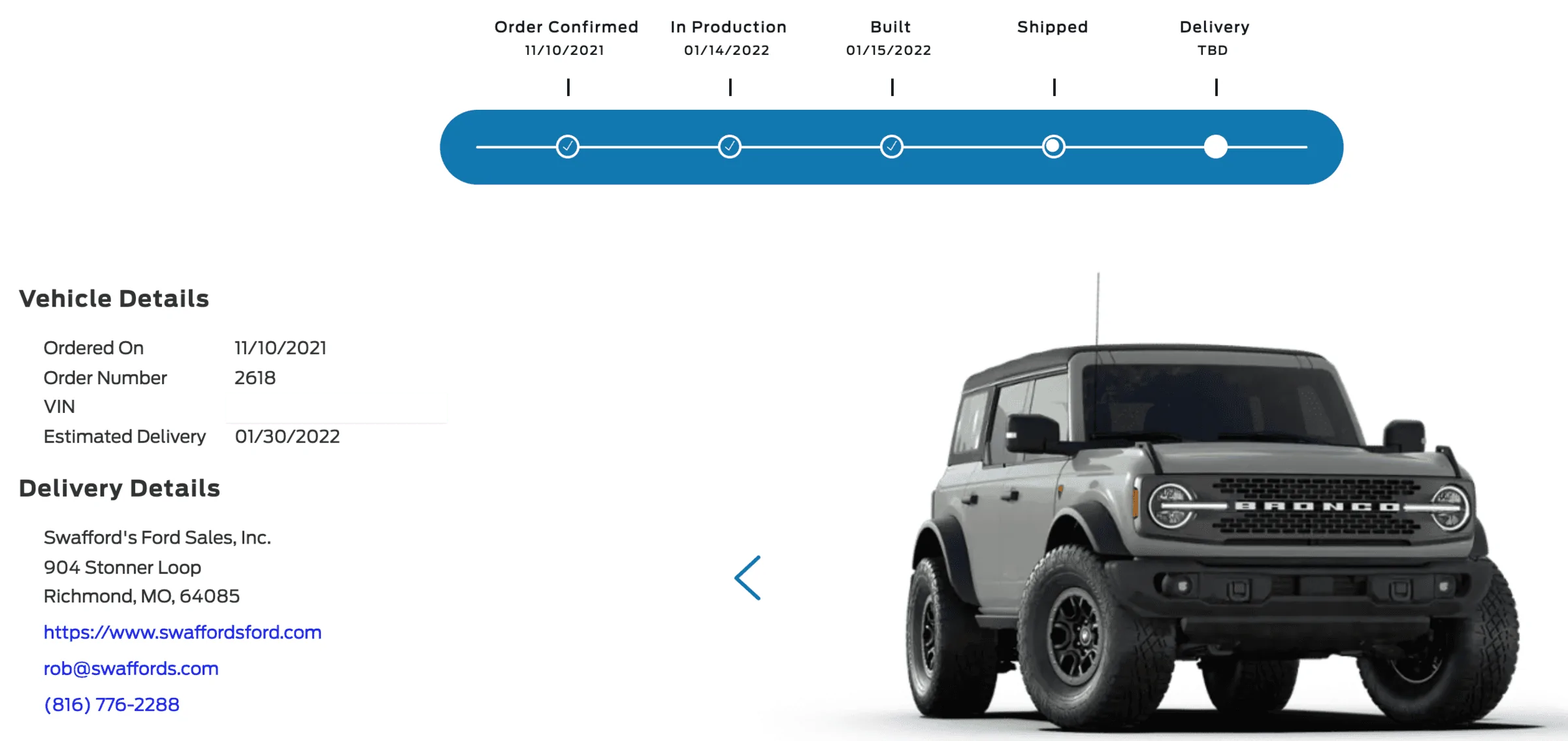 Ford Bronco 🛠 1/10/22 Build Week Group Screen Shot 2022-01-17 at 9.39.53 AM