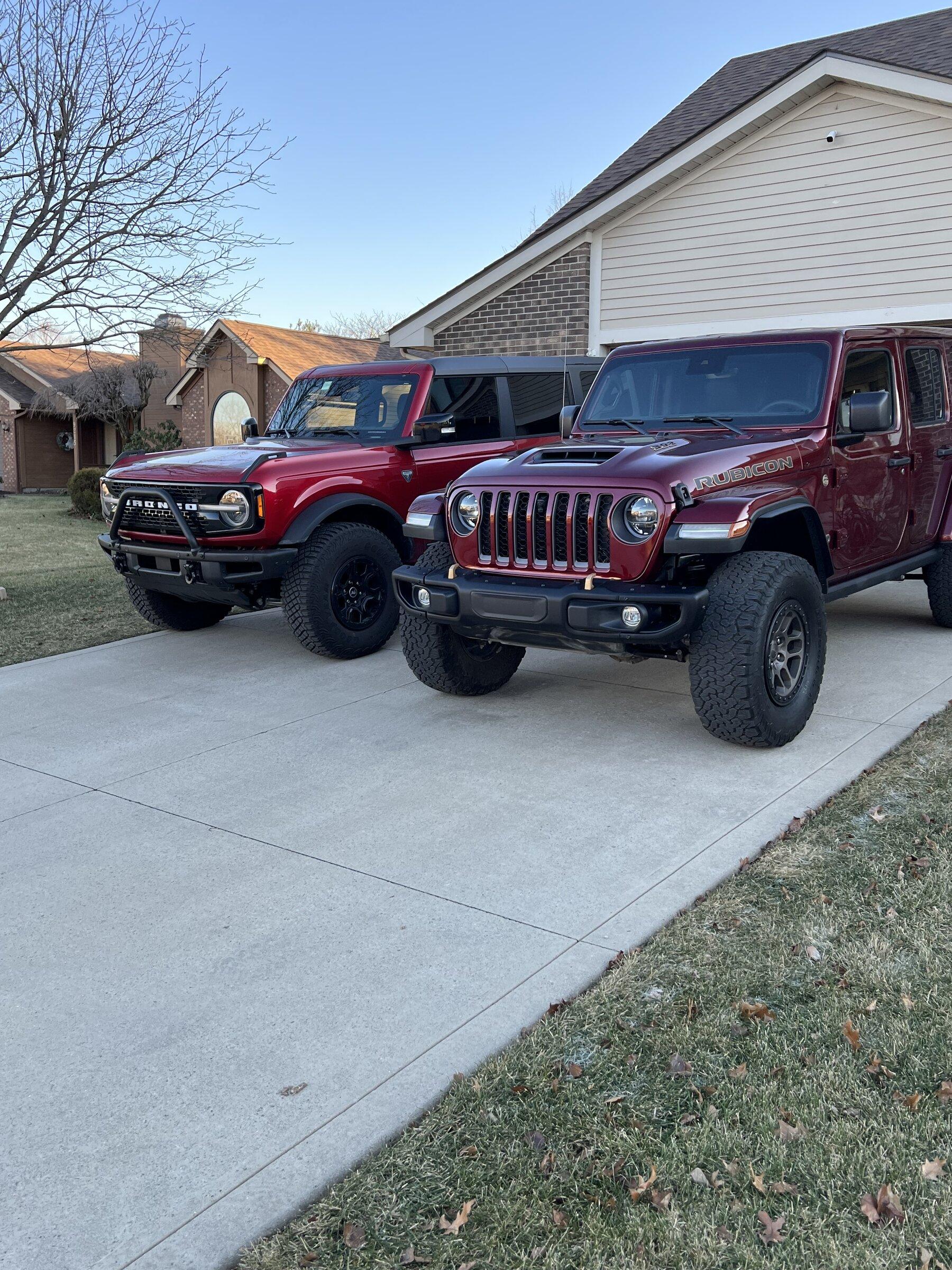 Ford Bronco Picked up my wife’s 392 Wrangler. Some comparisons to my First Edition Bronco dfee5cb6-abc9-46a8-a6b4-3ec123b22d3f-jpe