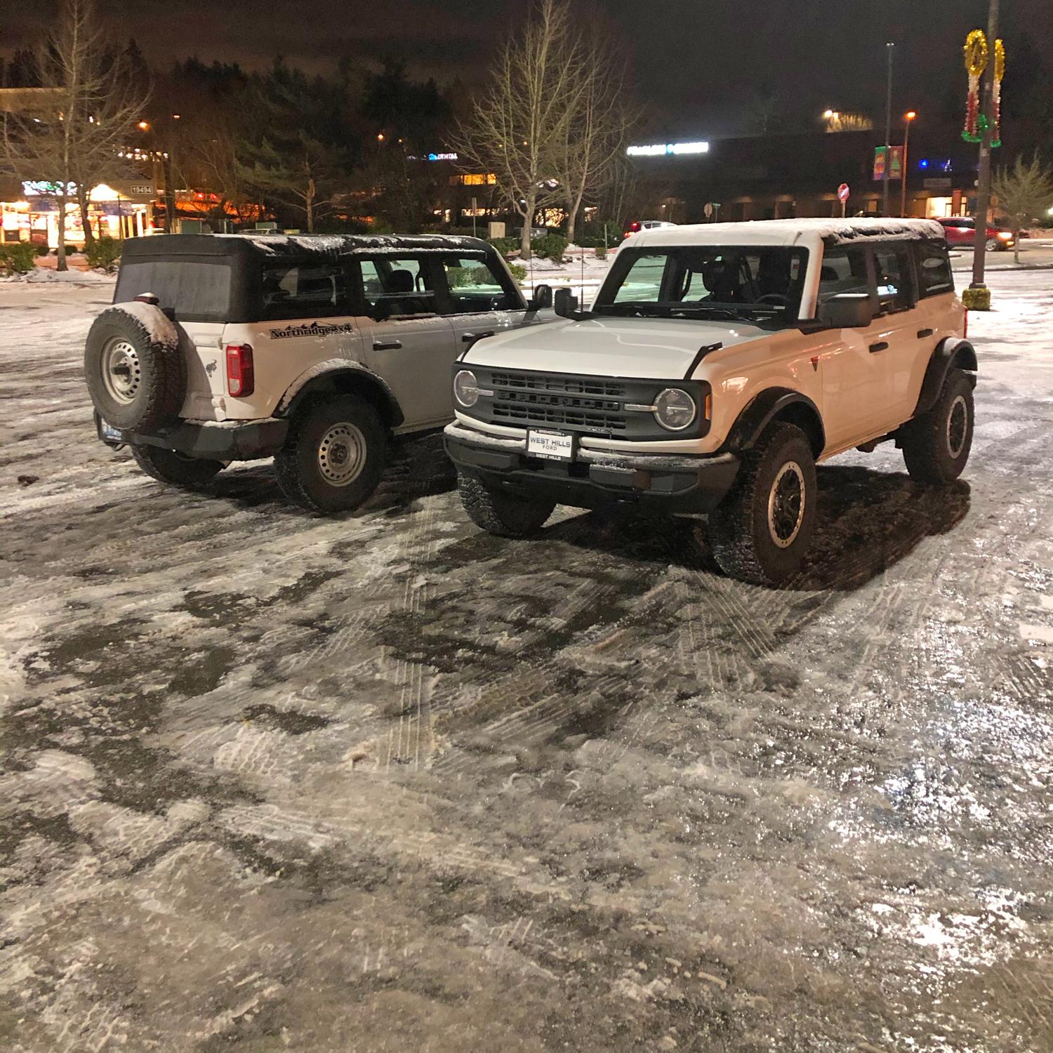 Ford Bronco Snow Pictures Please twinsies-in-snow