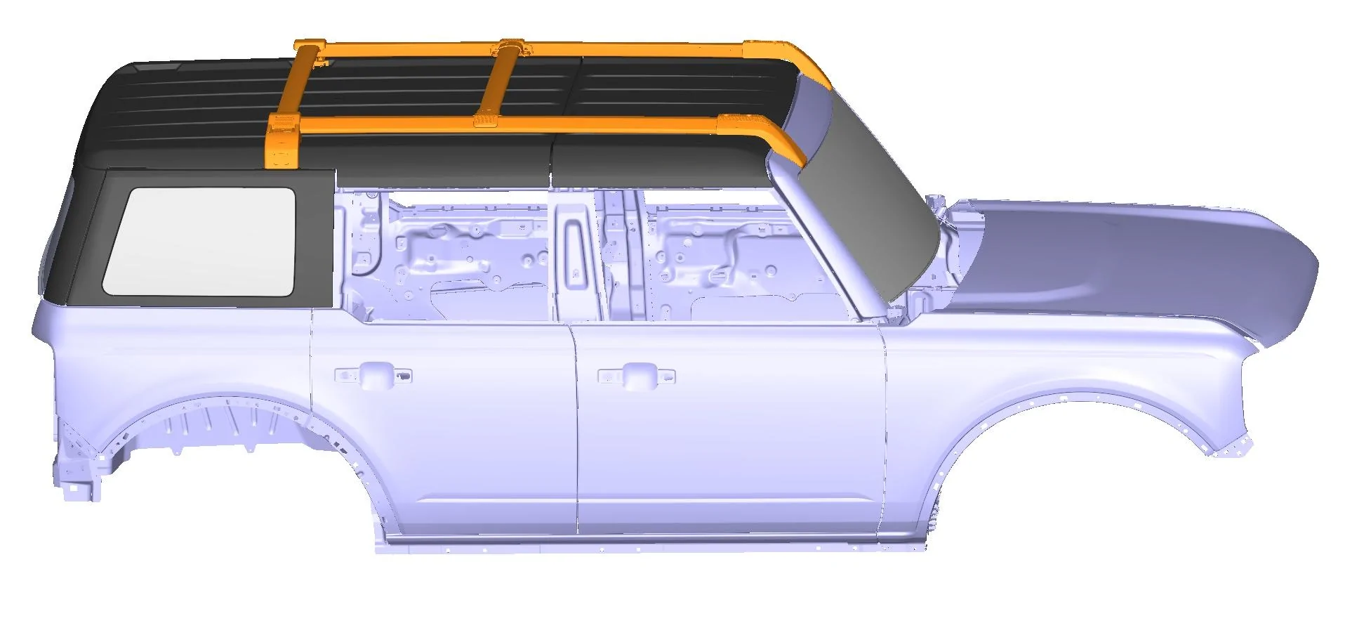 Ford Bronco ADV Fiberglass - Bronco Hardtop Teaser - Part 3 BH Racks 3