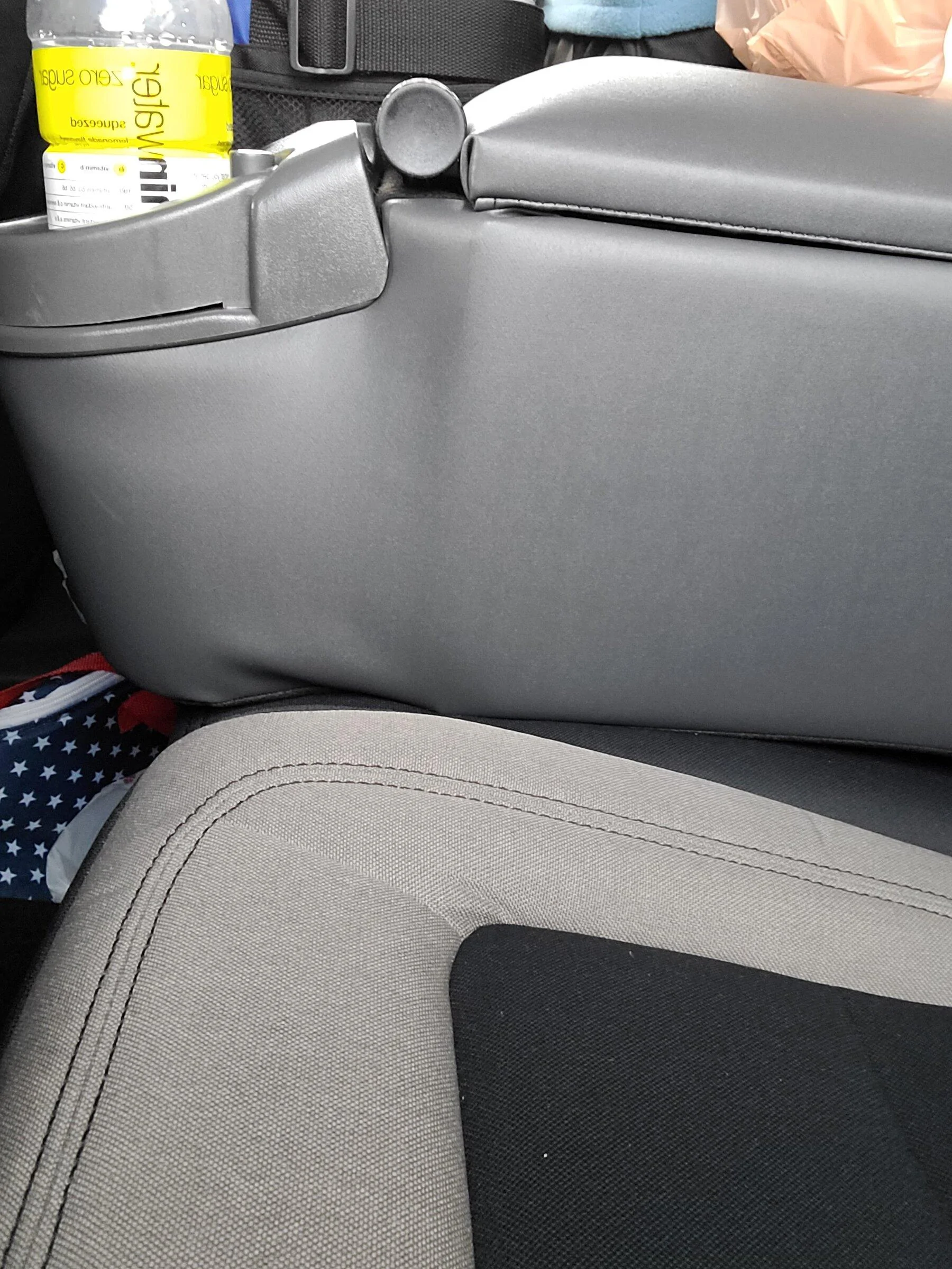 Ford Bronco Found a 4-Door Bronco rear seat console option w/ cupholders 20220117_143604