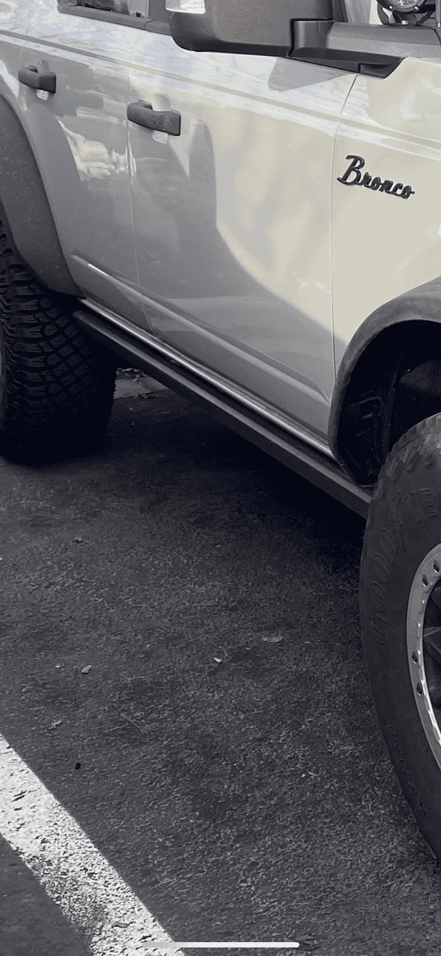 Ford Bronco 4 Door Rock Rails with hardware $150 IMG-1768