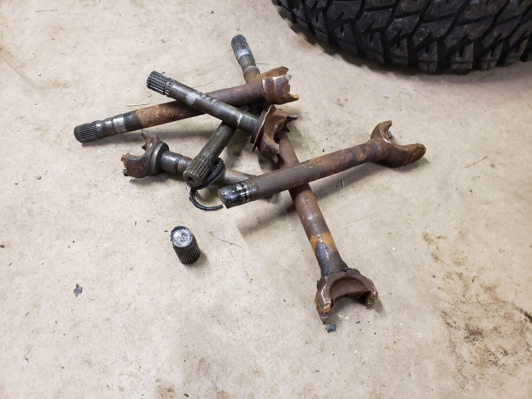 Ford Bronco Plow Options? Broken D44 Shafts