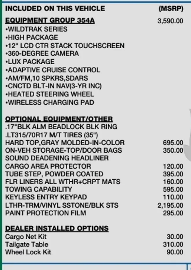 Ford Bronco 🛠 1/3/22 Build Week Group Screenshot_20220118-192523_Gallery