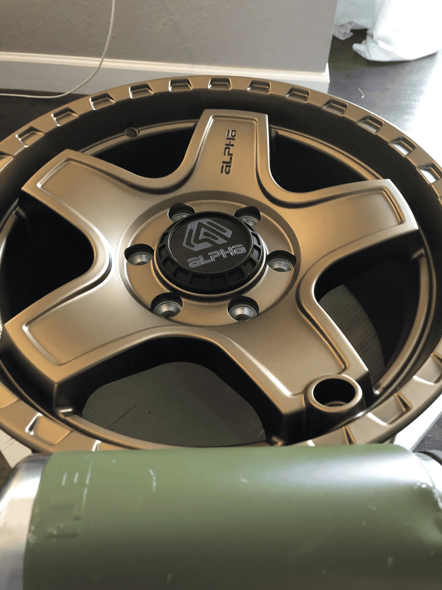 Ford Bronco (5) NEW Alpha Equipt Echo Bronze 17x8.5" +35 Offset 1642604543990