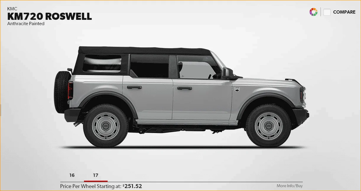 Ford Bronco Anyone here with KMC KM720 Roswell? 1642620138960