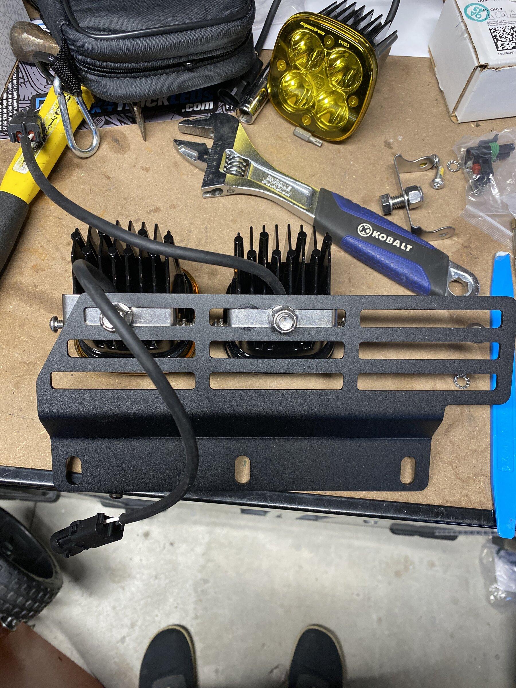 Ford Bronco Baja Design install help needed image