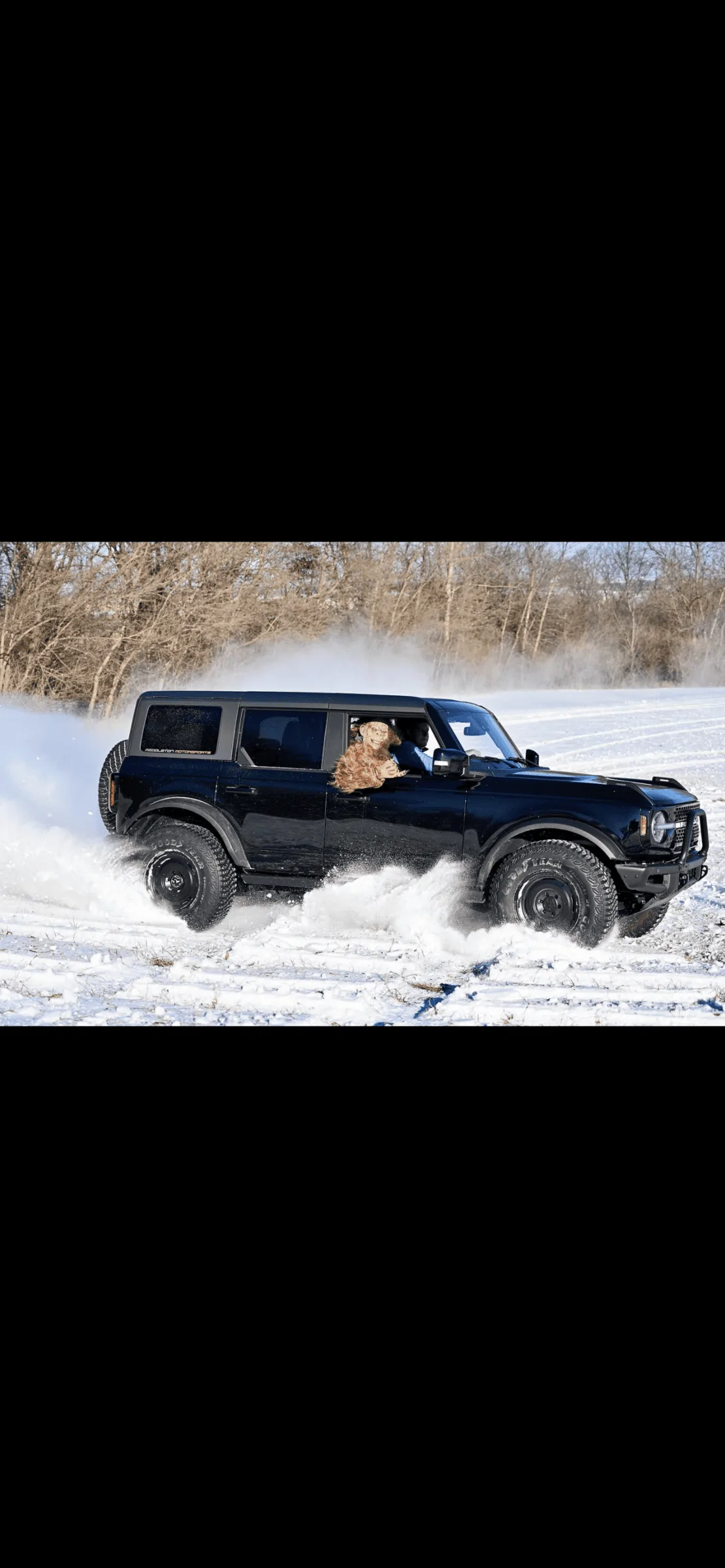 Ford Bronco 👣 7 Foot Sasquatch Drifting 21' Wildtrak VIDEO 💨👣 DF262197-93D2-46C1-87AF-0BCE0F3DDD71