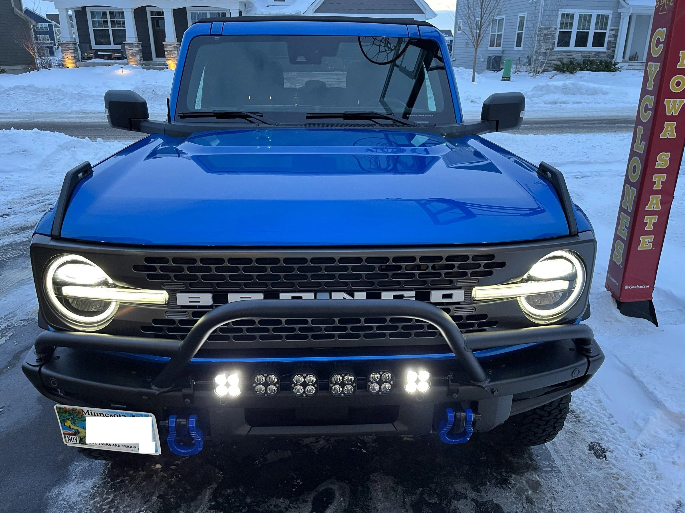 Ford Bronco DIY Baja Light Bar for Modular Bumper 15