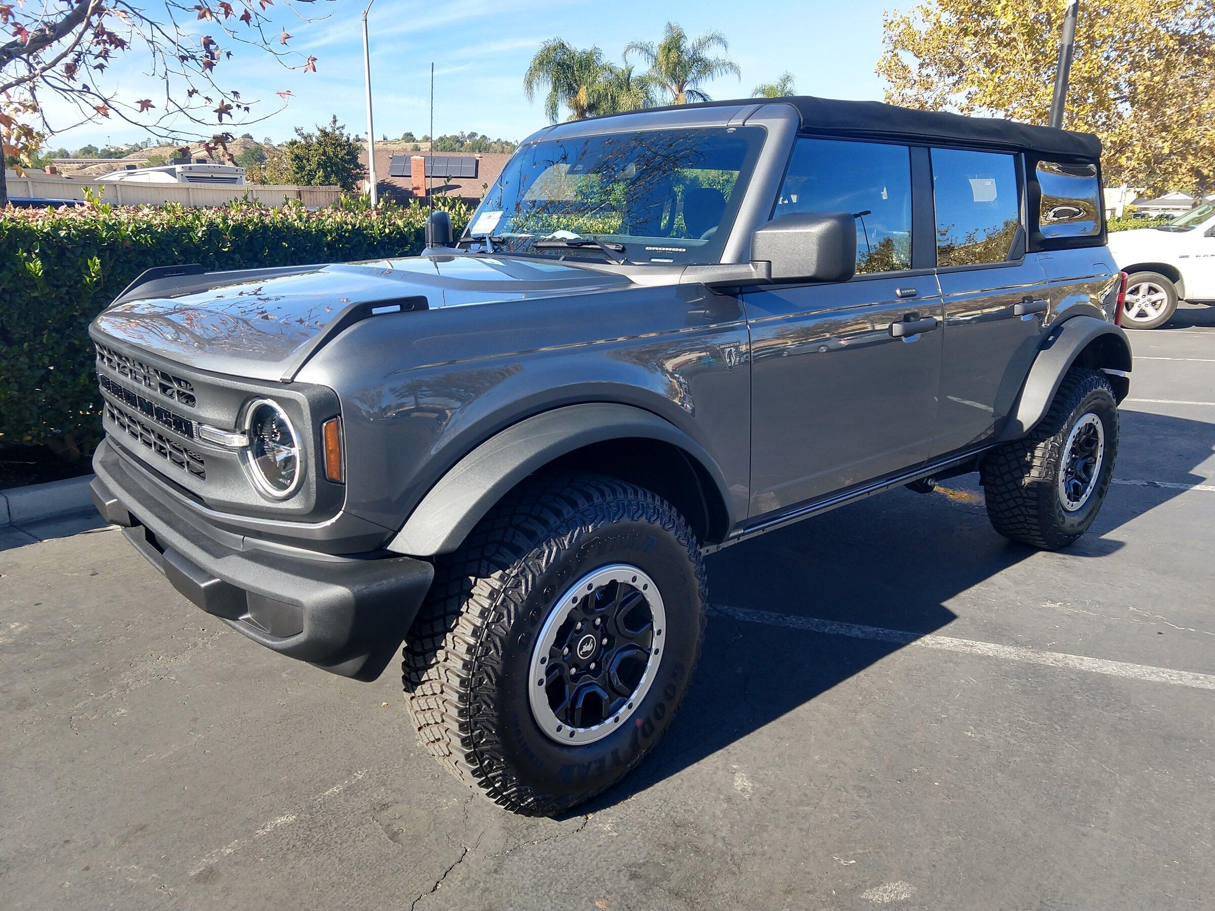 Ford Bronco Base Model Owners: Official Thread B1