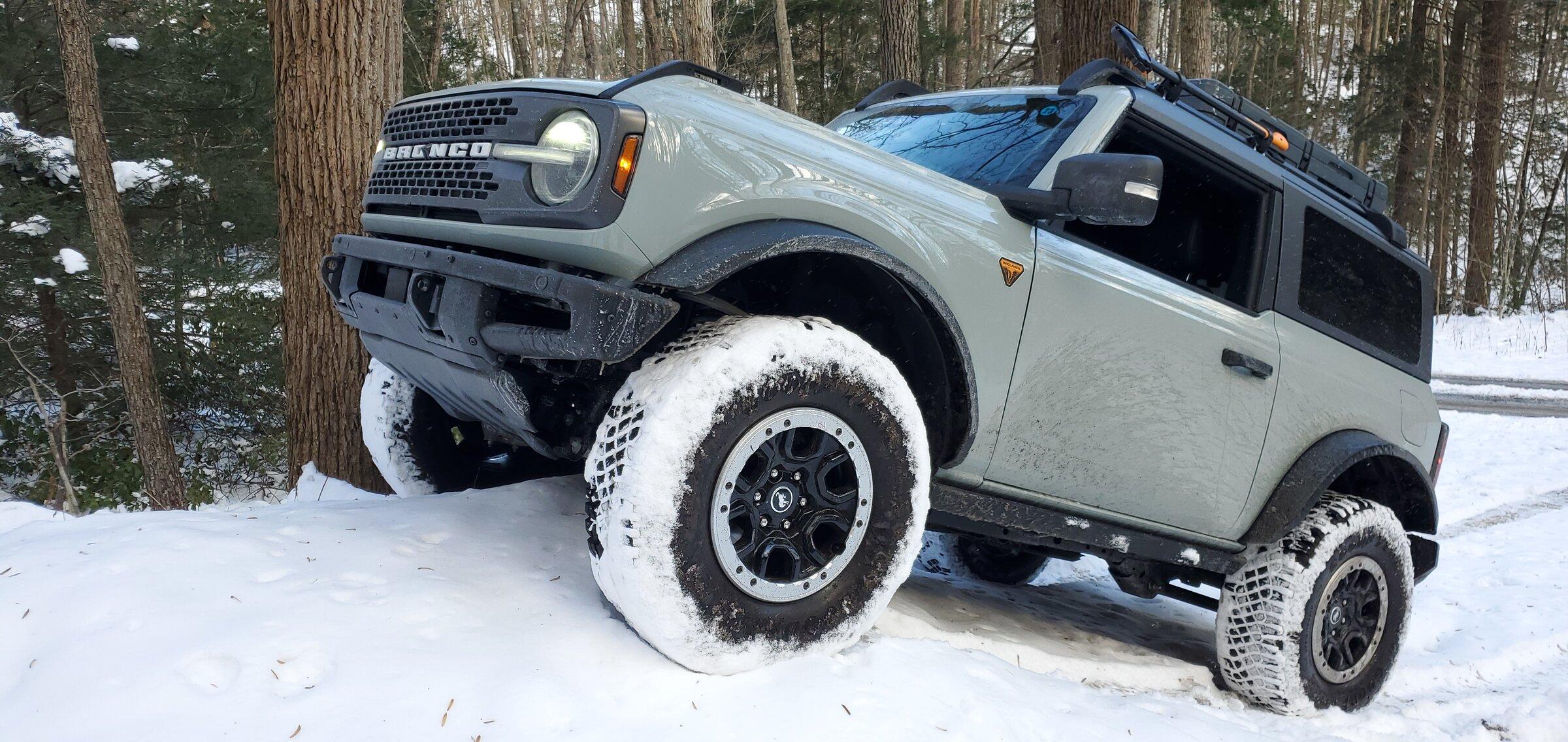 Ford Bronco Snow Pictures Please 20220107_142930