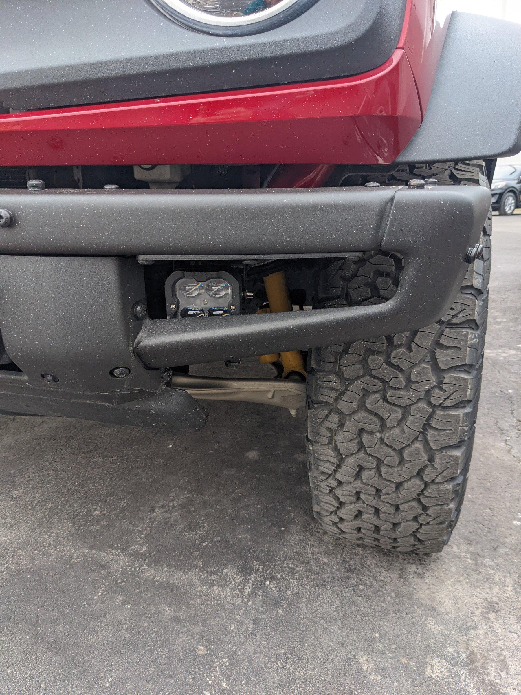 Ford Bronco HD Modular Bumper Light Solution (NOT spending $1000). PXL_20220120_151703968