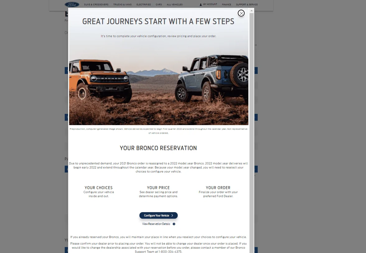 Ford Bronco ⏱ Bronco Scheduling Next Week (1/17) For Build Weeks 2/28 Through 3/28! Captur
