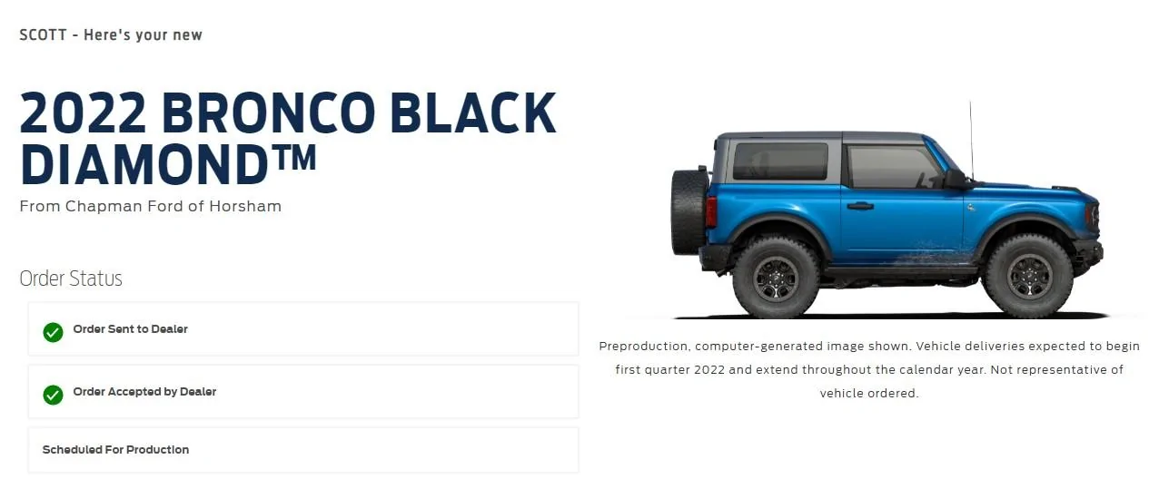Ford Bronco The Plan & Offer - Stephens Auto Center's Mid Atlantic Bronco Connection Screenshot 2022-01-20 134445