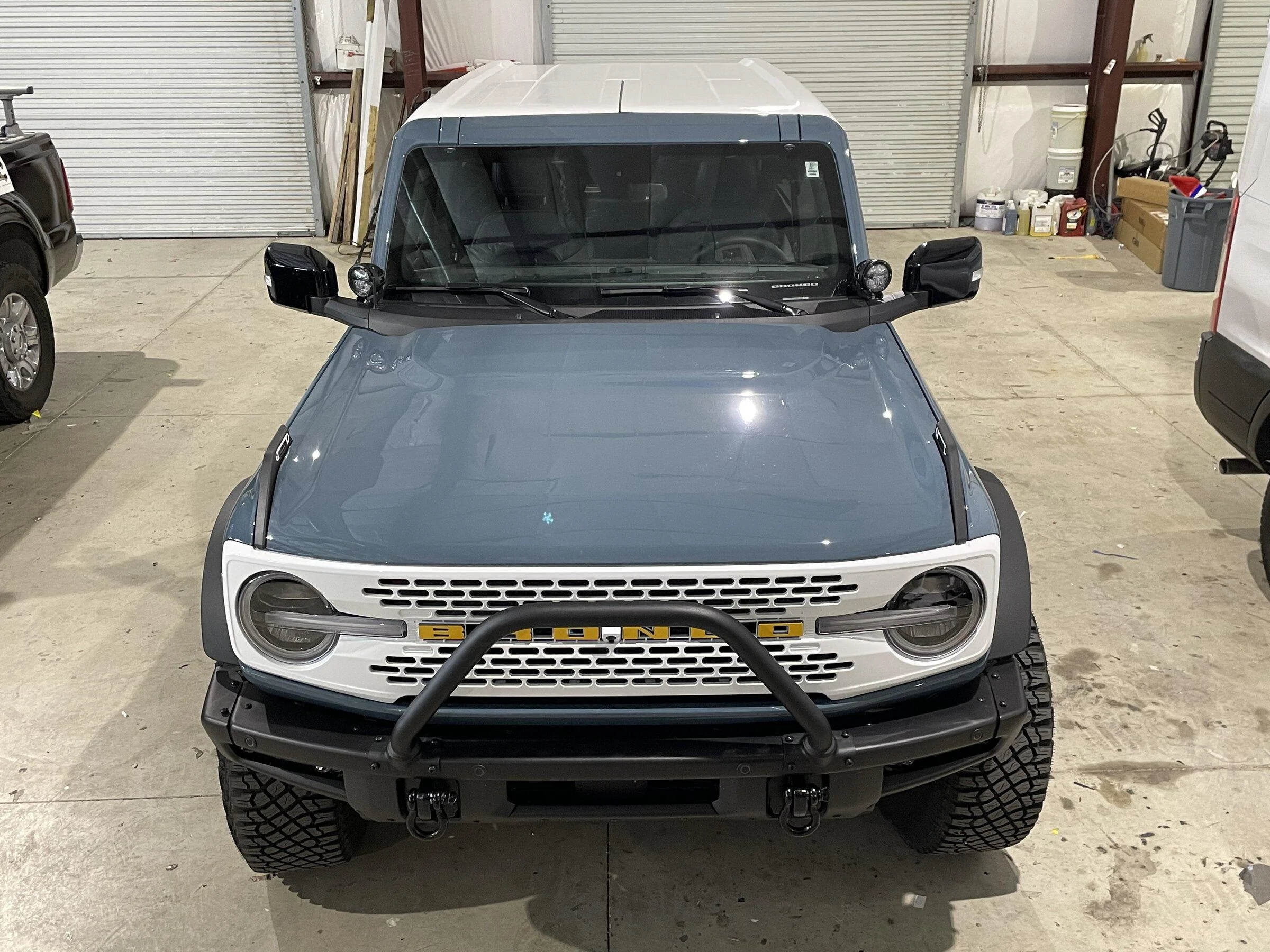 Ford Bronco MIC Top 2.0 Professional White Vinyl Wrap DONE 9E83726C-E97B-41B7-8080-75E7B94AA1B3