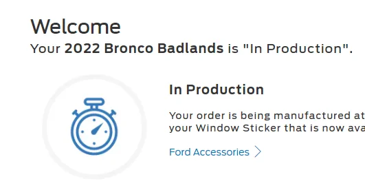 Ford Bronco 🛠 01/24/22 Build Week Group 1642713520544